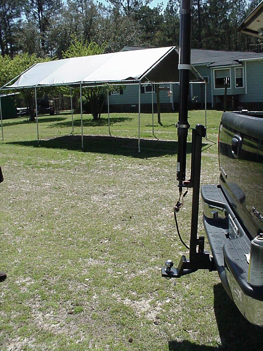 Mobile Antenna/Trailer Hitch